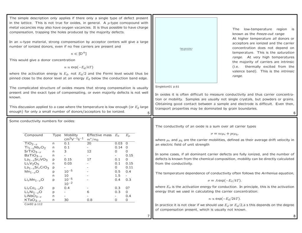 Semiconducting Oxides