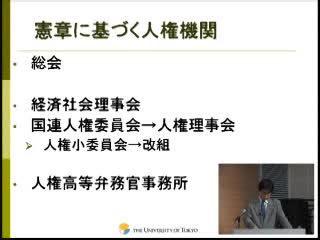 国際人権保障の諸相